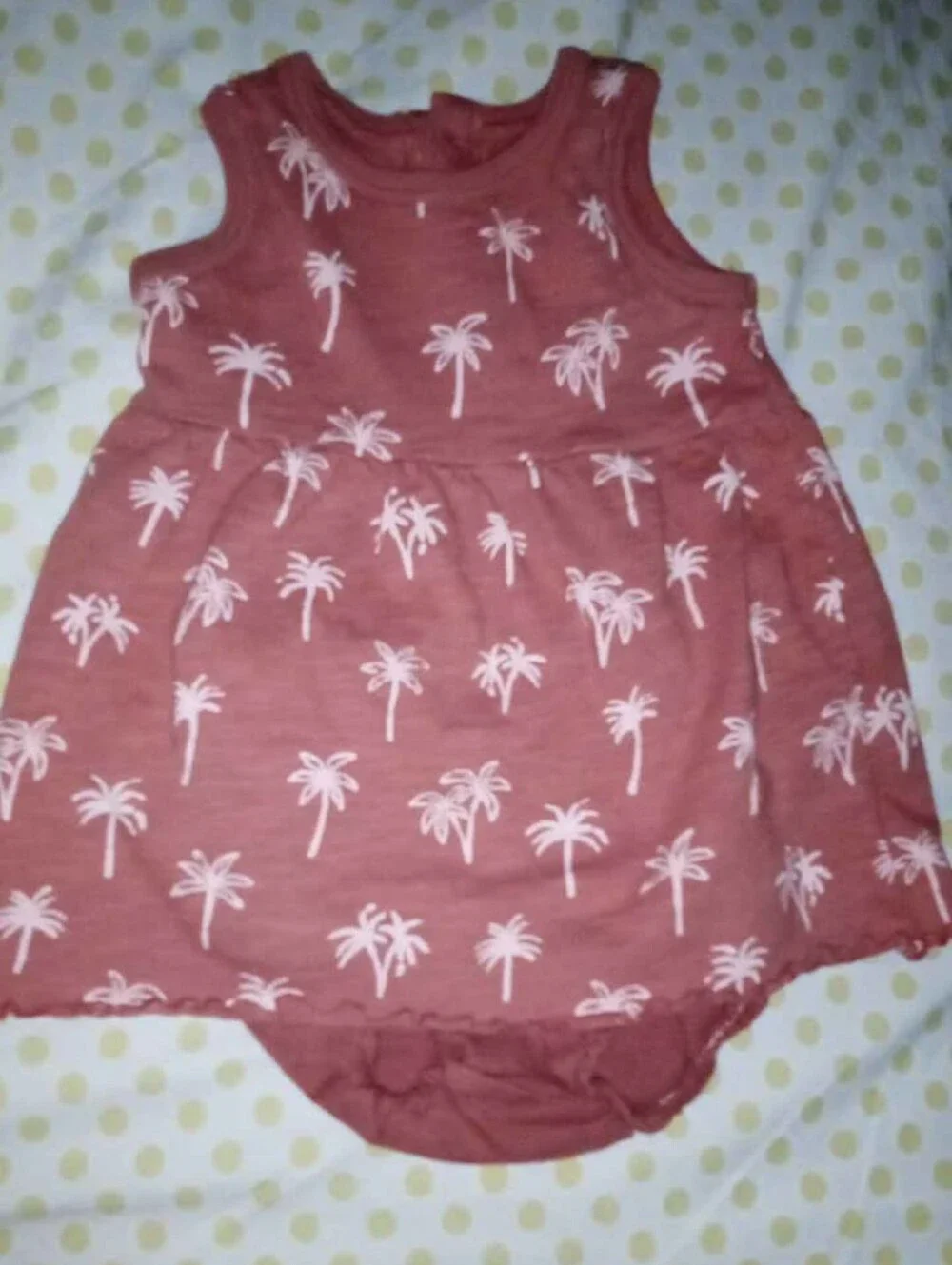 Little Co. By Lauren Palm-Print baby Set